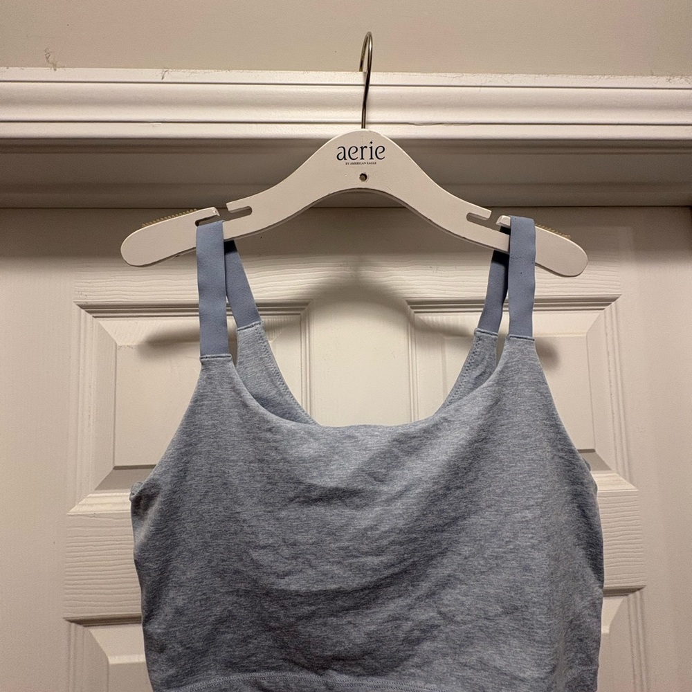Aerie OFFLINE THE HUGGER LONGLINE SPORTS BRA